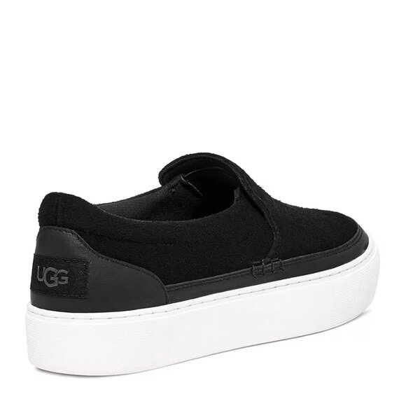 NWT UGG Zilo Slip-On Sneaker – Black Suede – Women’s Size 9 - Picture 8 of 10